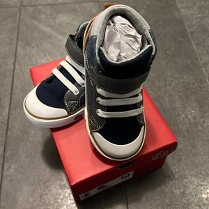 See Kai Run Dane Chambray High Top Sneaker